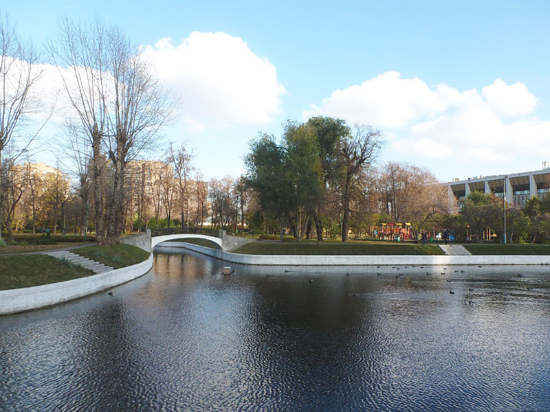 Детский парк «Усадьба Трубецких» в Хамовниках, бывший парк Мандельштама или Немчиновский сад